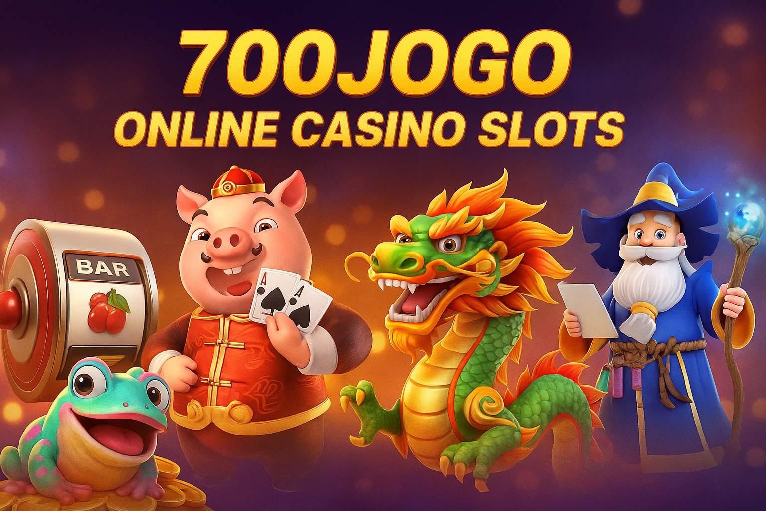Explore o mundo das slot machines no 700JOGO Casino